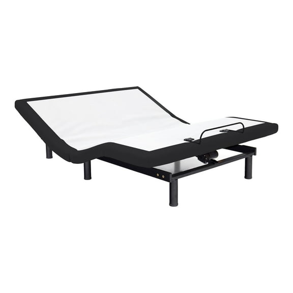 Furniture of America Virya Metal Black 2 Motor King Adjustable Bed