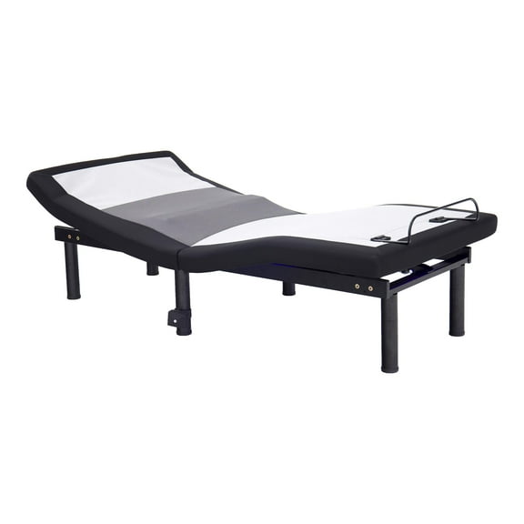 Furniture of America Virya Metal Black 3 Motor King Adjustable Bed