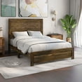 thumbnail image 1 of Furniture of America Volo Panel Bed, Walnut, Queen, 1 of 8