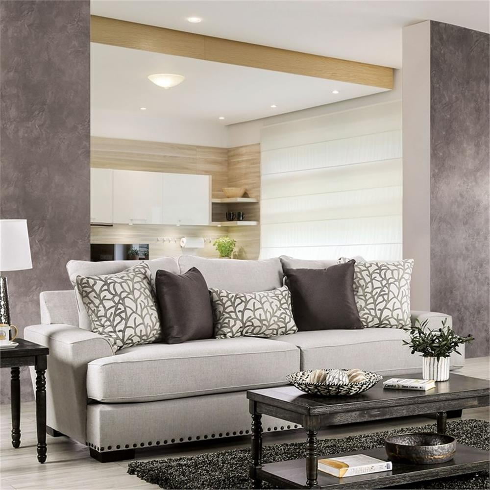 Furniture of America Wendl Fabric Sof...