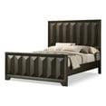 thumbnail image 1 of Furniture of America Werren Panel Solid Wood Eastern King Bed in Espresso, 1 of 3