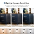 thumbnail image 1 of Furniture of America Yvara Modern 2-Drawer Adult Nightstand, Blue, 1 of 10
