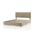 thumbnail image 1 of Furniture of America Zorva Queen Platform Bed with Storage Drawers, Light Brown, 1 of 21