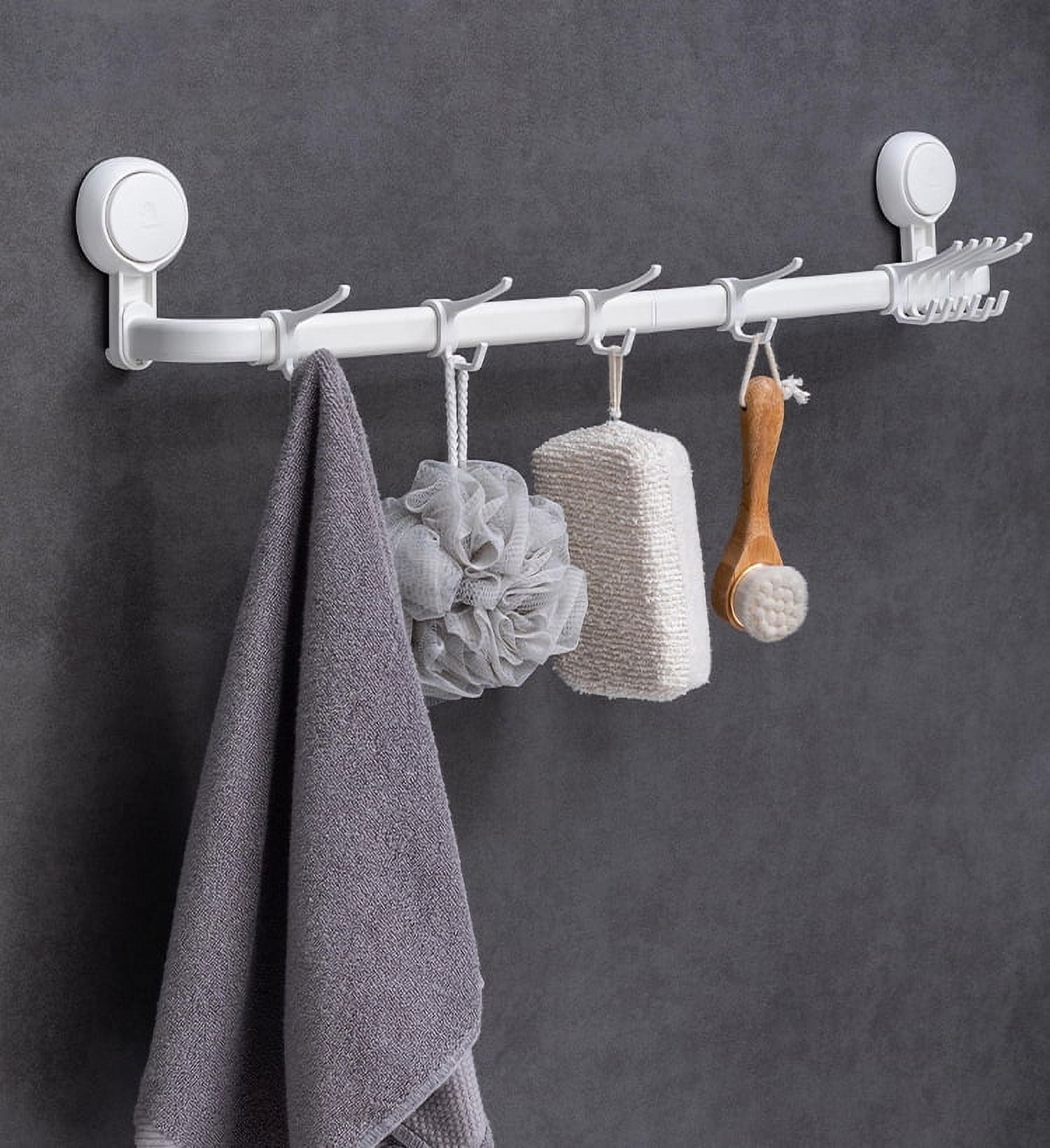 Wall Mounted Towel Rack With Hooks: Stylish & Space-Saving Solutions