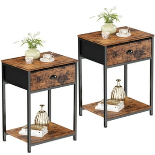 Walmart bedside 2024 table white
