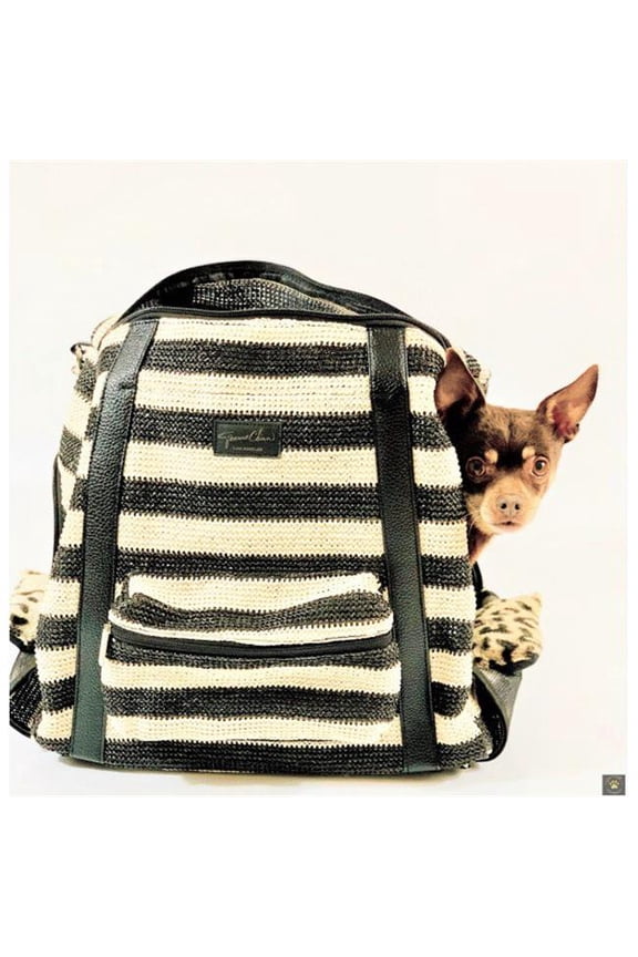 Furrari Convertible De-Luxe Striped Backpack