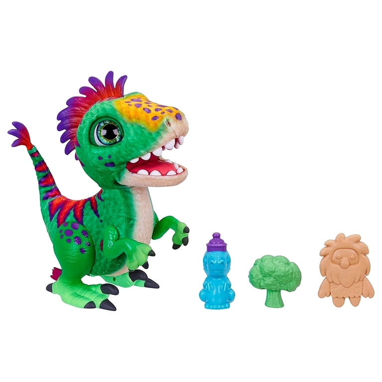 furReal Munchin Rex, Dinosaur T-Rex Toy Baby Dino Pet with 35+