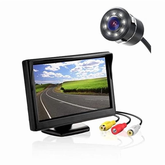 Furrion 2021123887 5 in. Monitor Plus 1 Rear Camera for Marker Light Mounts