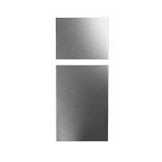Furrion CFCR08DCGTAA01 Replacement Stainless Steel Refrigerator Door Panel Set 8 Cu Ft