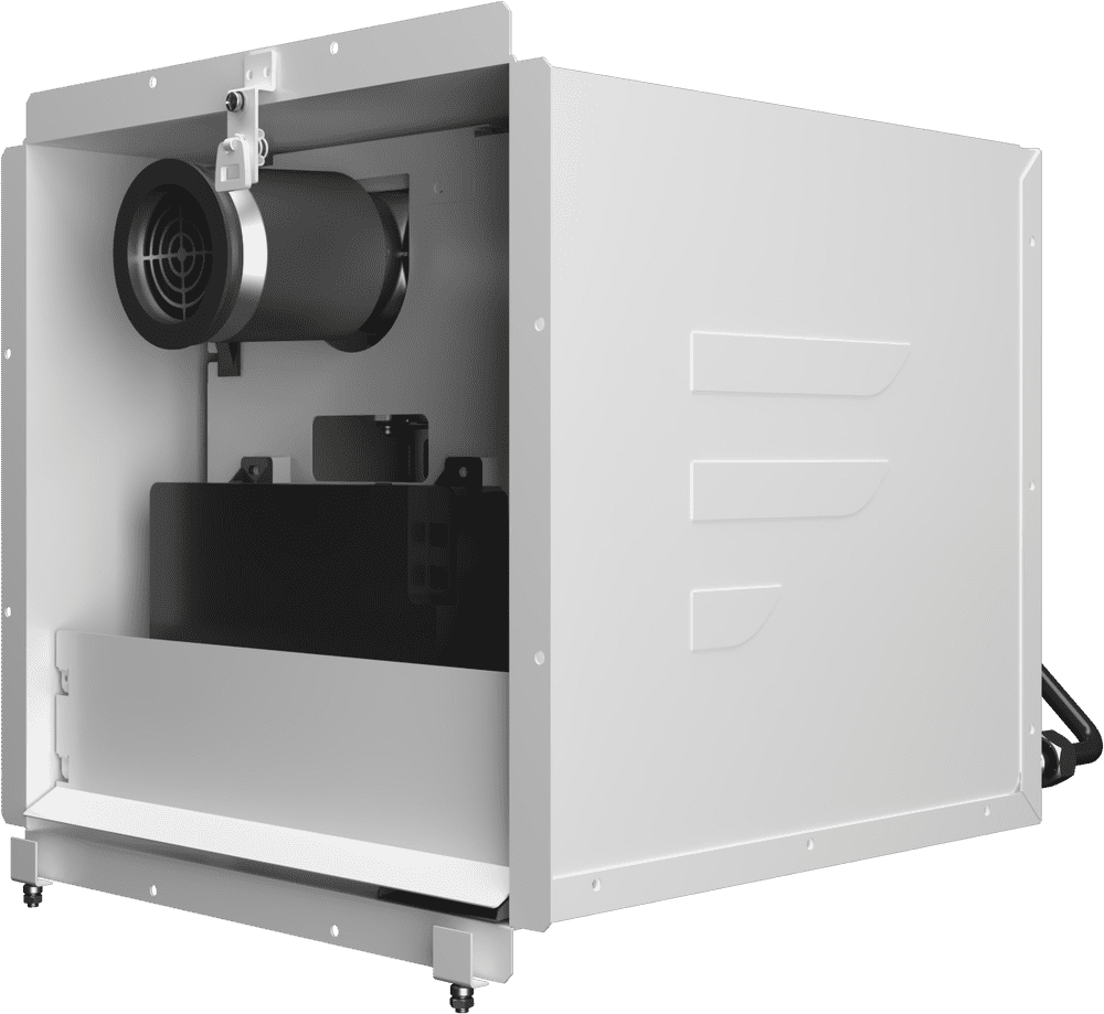 White Propane Tankless Water Heater with Antifreeze Protection