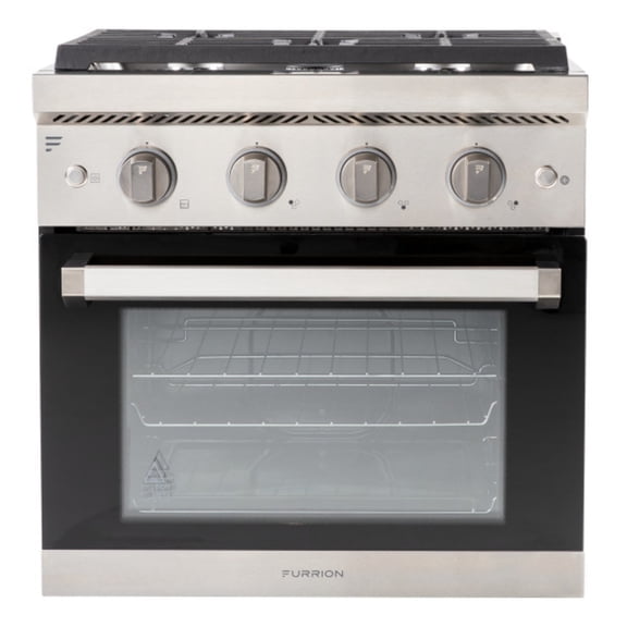 Furrion 2021135689 Chef Collection 24" RV 3-Burner Gas Range - Stainless Steel
