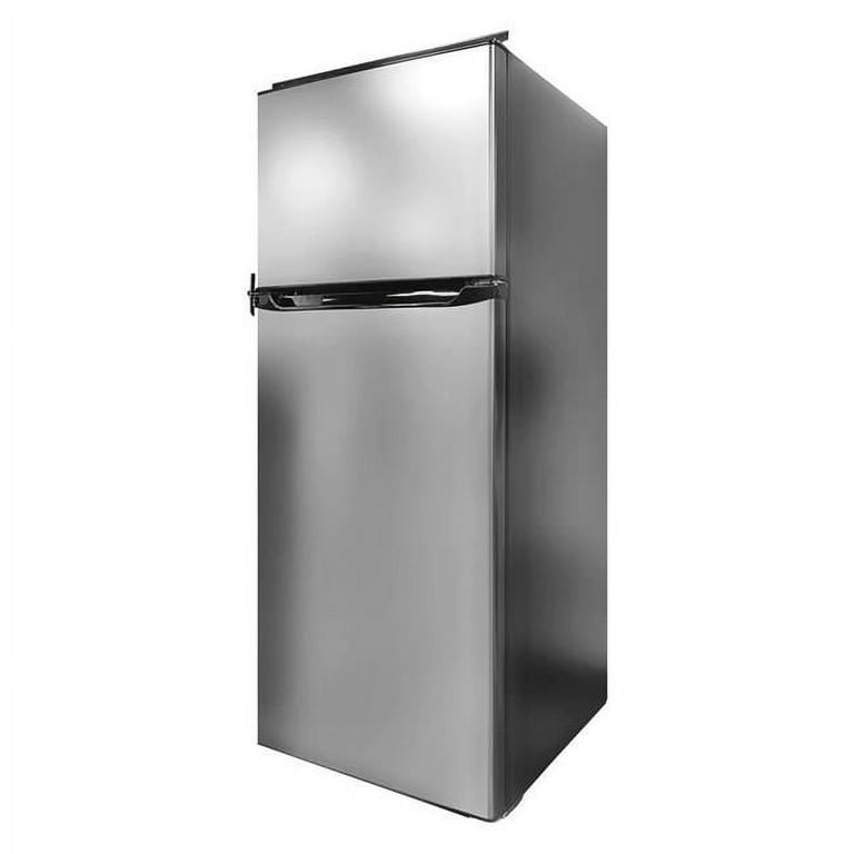 Everchill RV Refrigerator w/ Freezer - Reversible Doors - 10.7 cu ft - 12V  - Stainless Steel Everchill RV Refrigerators 324-000119