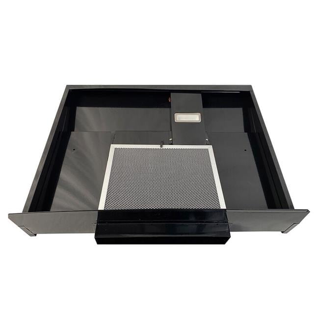 Furrion 22 in Range Hood in Black Stainless