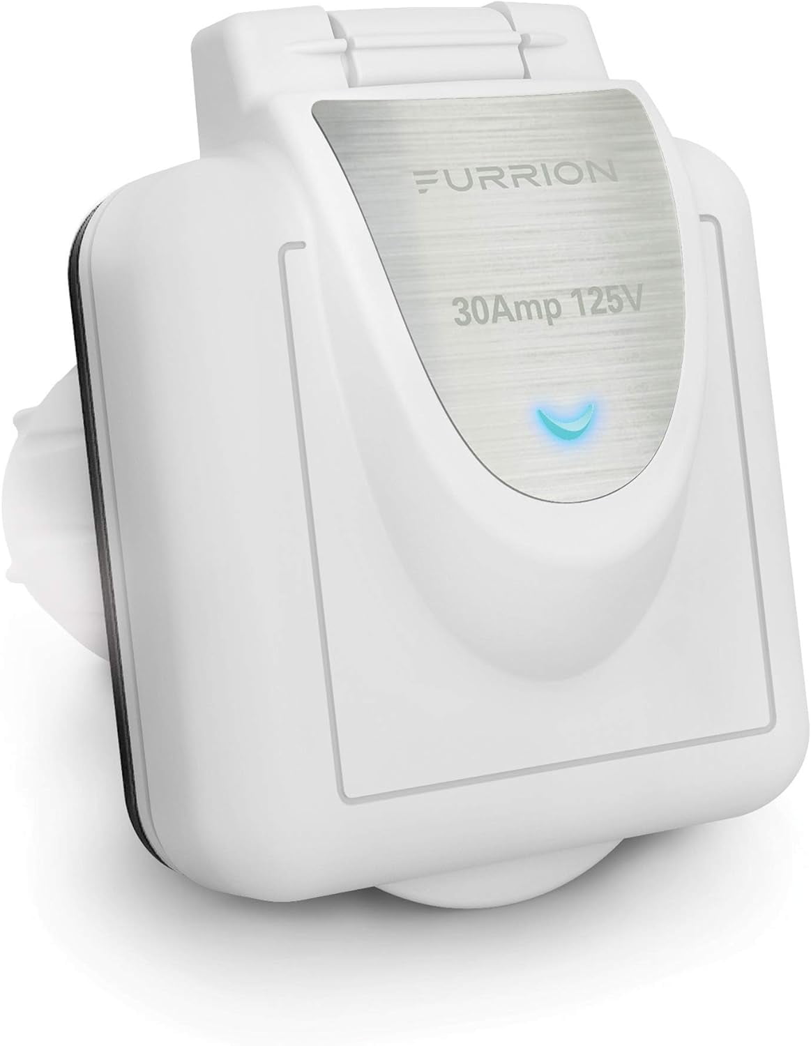 Furrion 30 Amp 125 Volt Shore Power Inlet with Marine Grade quality and