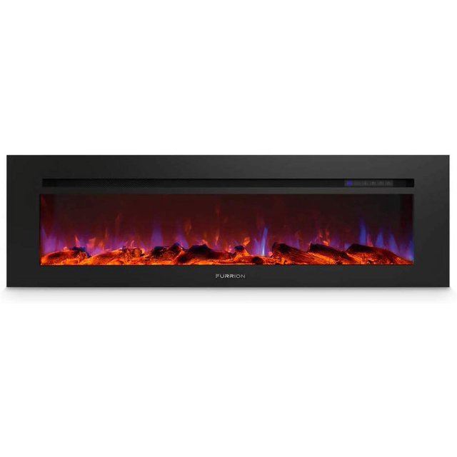 Furrion 60 Inch BuiltIn Electric Fireplace for RV, Trailer, or Camper