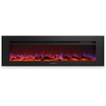 thumbnail image 1 of Furrion 60 Inch Built-In Electric Fireplace for RV, Trailer, or Camper with Flame Effect Technology, Wood Fire Effect, 4 Brightness Settings, LED Control Panel, Timer and Remote (Black) - FF60SW15A-BL, 1 of 1