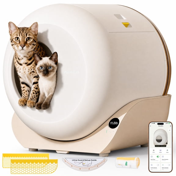 FurrryTail Automatic cat litter box pro
