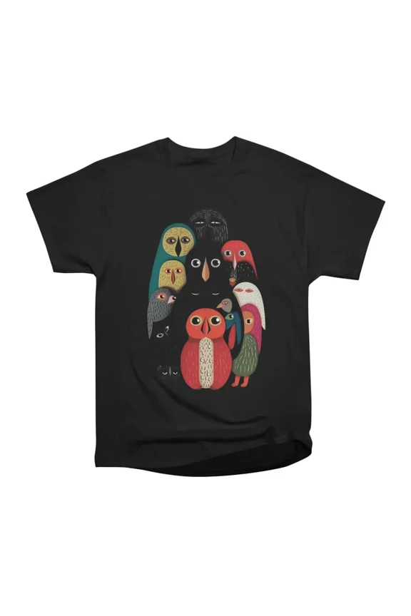 Furry Bird Hugs for All T-Shirt Tee Gift For Him Merch For Her Apparel For Friend
