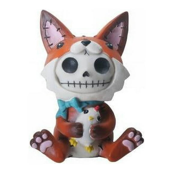 Furry Bones FEN the Red Fox Figurine, Skeleton in Costume