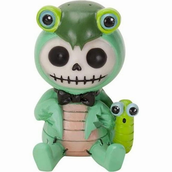 Furry Bones MANNY The Praying Mantis Figurine, Skeleton in Costume