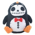 thumbnail image 1 of Furry Bones PEN-PEN the Penguin Small Plush, Skeleton in Costume, 1 of 1