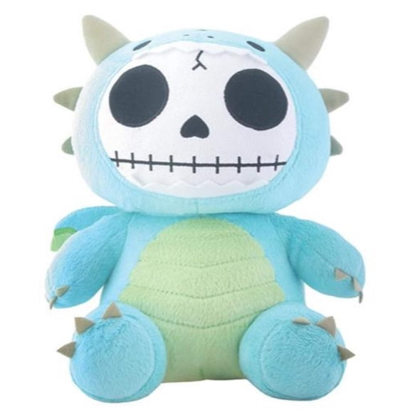 summit collection furrybones teal dragon scorchie with wings plush doll