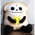 thumbnail image 1 of Furry Bones Skeleton Monster Toasty Bread Toast With Cheese Soft Plush Toy Doll, 1 of 7
