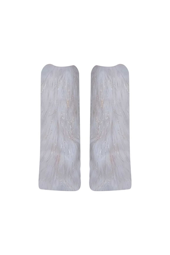 Furry Boot Cover Imitation Socks Shoe Cover Leg Cover Long Foot Cover Women's Leg Warmers Warm And Slim