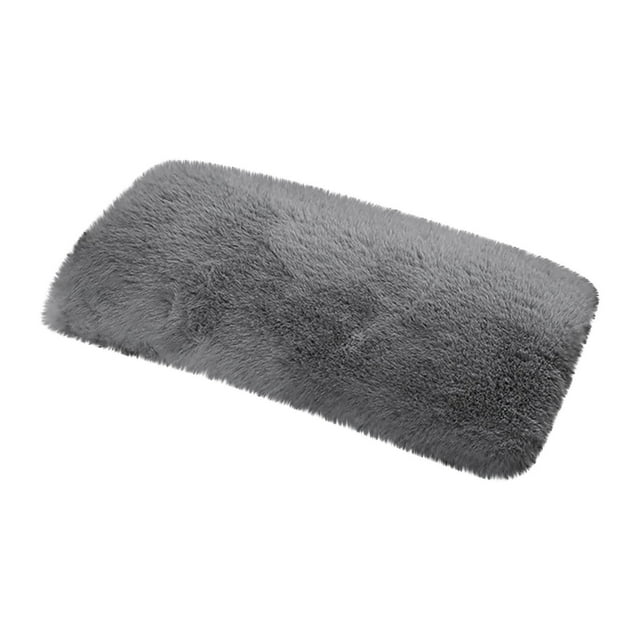 Furry Car Armrest Cover Car Center Console Cover Pad Car Soft Console