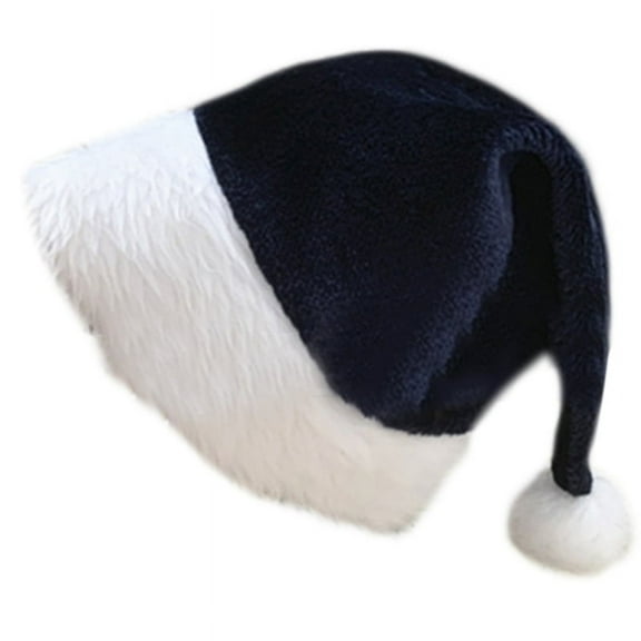 Furry Christmas Hat Plush Santa Hat Funny Hat Christmas Party Hat Christmas Party Decoration Santa Costume