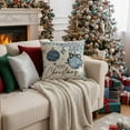 thumbnail image 1 of Furry Christmas Tree/Santa/Snowman/Reindeer Pillow - Sofa Decoration (Happy Christmas Series), 1 of 3