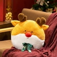 thumbnail image 1 of Furry Christmas Tree/Santa/Snowman/Reindeer Pillow - Sofa Decoration (Happy Christmas Series), 1 of 3