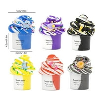 Furry Cloud Butter Slime Kit With Accessories For Creative DIY Crafts And Stress Relief Soft Stretchy Texture Non Settling Formula Therapeutic And Relaxing