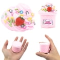thumbnail image 1 of Furry Cloud Butters Colored Clay, Stretchy Non-Settling DIY Slime for Kids, Soft Texture with Accessories, 1pc, 1 of 5