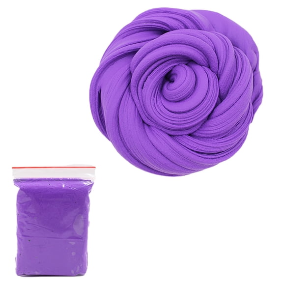 Furry Cloud Butters Colored Clay for Kids, Non-Settling Stretchy DIY Craft Slime, Soft Texture with Accessories