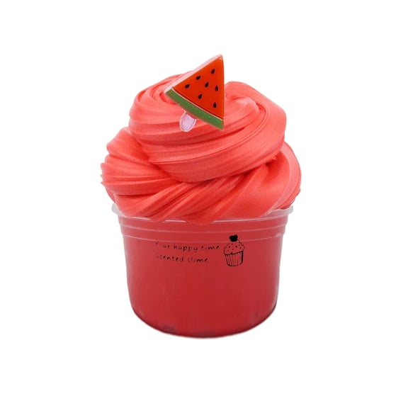 Furry Cloud Slime Kit Slime Toys Squishy Toys Your Happytime Scentedslime Slime Glue Set 70Ml Red Stress Relief Toy For Boys,Soft Diy Slime For Kids