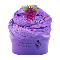 Furry Cloud Slime Kit Slime Toys Your Happytime Scentedslime Slime Set 50Ml Purple Stress Relief Toy For Boys,Soft Diy Slime For Kids