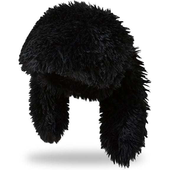 Furry Cute Long Bunny Ear Plush Hat, Soft Plush Y2K Rabbit Hat with Floppy Ears for Women and Girls, Adjustable Winter Beanie for Party, Festival, and Indoor Outdoor Wear