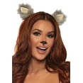 thumbnail image 1 of Furry Ear Clips Adult Halloween Accessory, 1 of 2