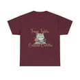thumbnail image 1 of Furry Fables Caffeine Cuddles Unisex Heavy Cotton Tee, 1 of 12