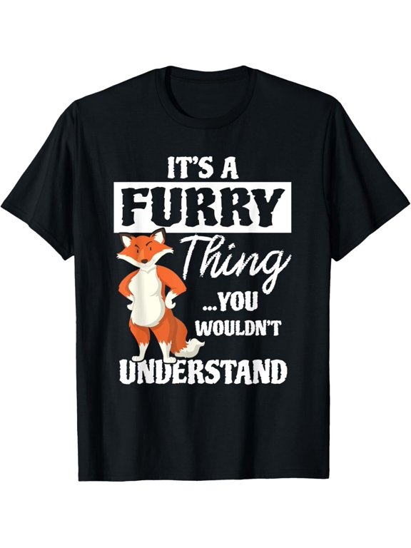 Furry Fandom Furries Shirt Cute Animal Cosplay Costume Gift Unisex T-Shirt