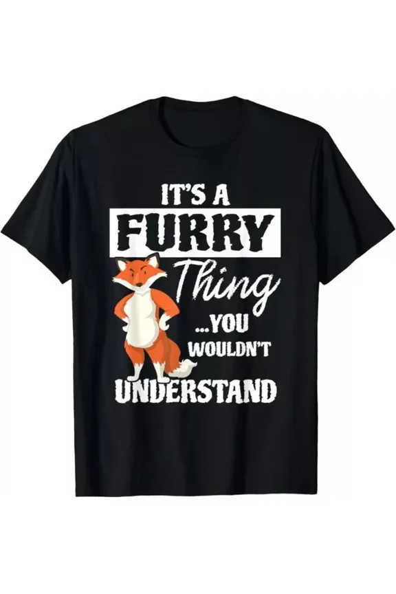Furry Fandom Furries Shirt Cute Animal Cosplay Costume Shirt Unisex S-5XL Hot Trending Shirt, Vintage Birthday Gift