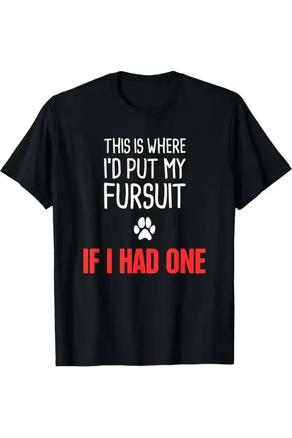 Furry Fandom Fursuit Cosplay Cute Fun Convention Style Graphic Unisex T-Shirt, up to Size 5XL
