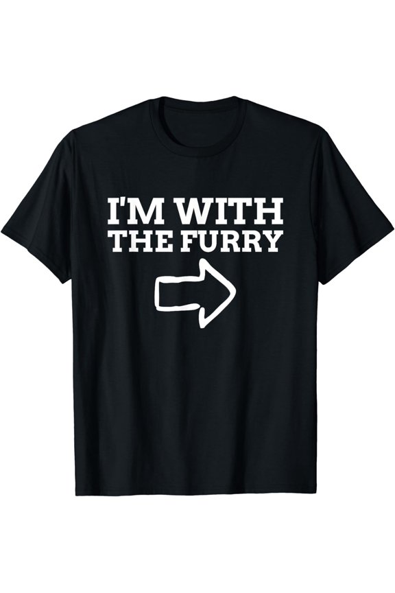 Furry Fandom GiftsI'm With The Furry T-Shirt