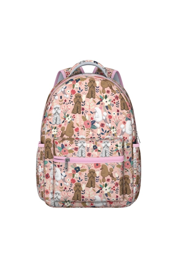 Furry Friend Print School Bag - Cute & Adorable Design for Dog Lovers