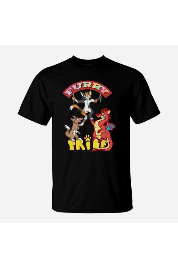 Furry Furry Cat Dog Dragon Furry Pride TShirt