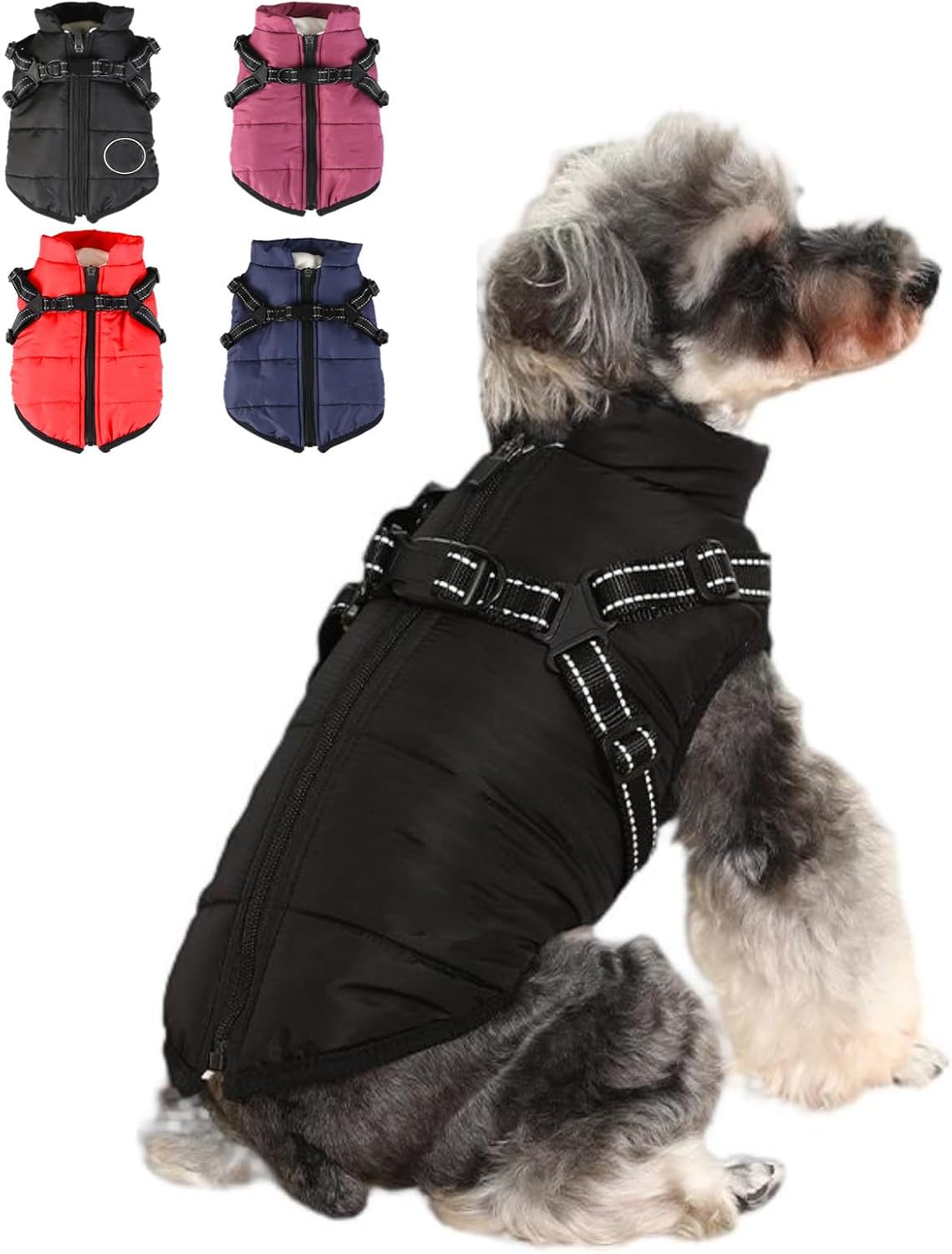 Furry King Dog Winter Coat, Furry Jacket for Dogs, Furry Dog Jacket