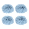 thumbnail image 1 of Furry Microphone Windscreen Mic Cover Windshield for Microphone Light Blue, 1 of 7
