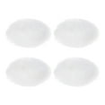 thumbnail image 1 of Uxcell 4 Pcs Furry Microphone Windscreen Mic Cover Windshield for Musical Instruments Voice-overs White, 1 of 7