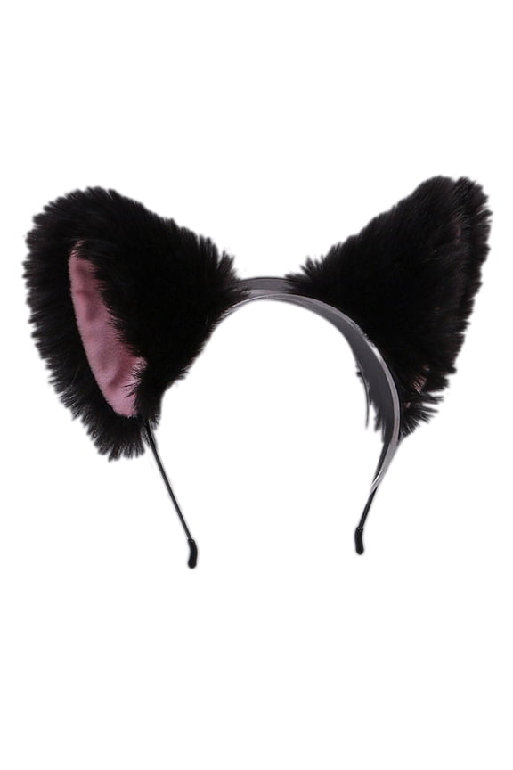 Furry Plush Cats Ear Headbands Japanese Styles Animel Ears Cosplays Hair Accessories for Masquerades Christmas Parties
